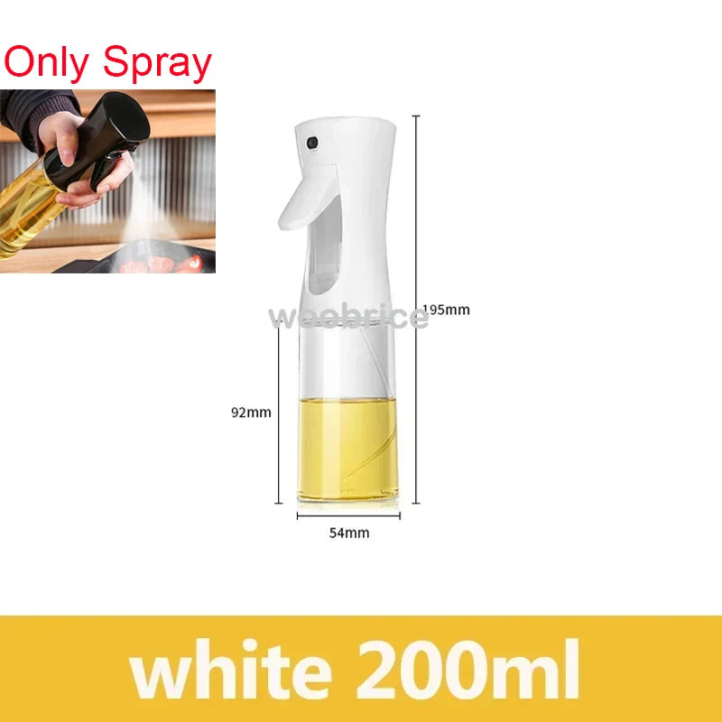 Plastic Spray Oil Sprayer Bottle Spray Oil Dispenser Oil Jar Cruet BBQ Kitchen Baking Roasting Picnic Kitchen Tool
