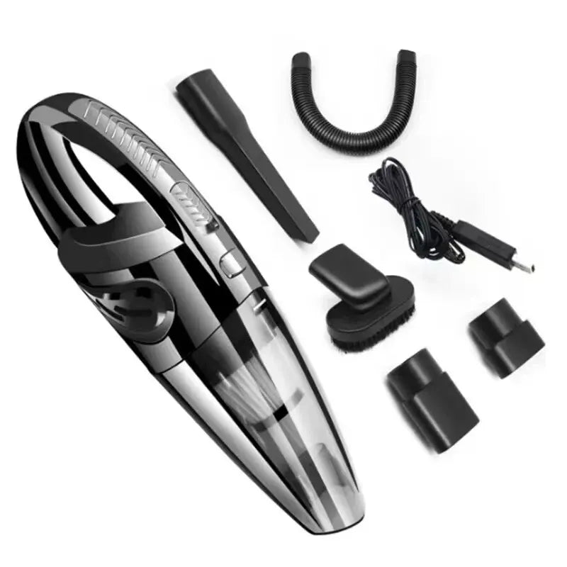 Wireless Vacuum Cleaner Powerful Cyclone Suction Rechargeable Handheld Car Vacuum Cleaner Quick Charge for Car Home Pet Hair