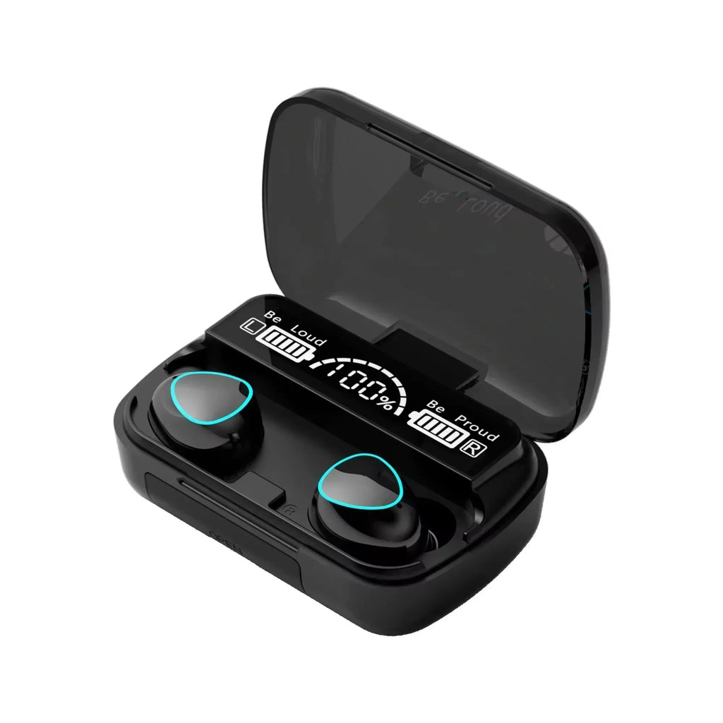 M10 TWS Bluetooth Headphones 2500mAh Charging Box Wireless Earphones With Microphone 9D Stereo Sports Waterproof Earbuds Headset