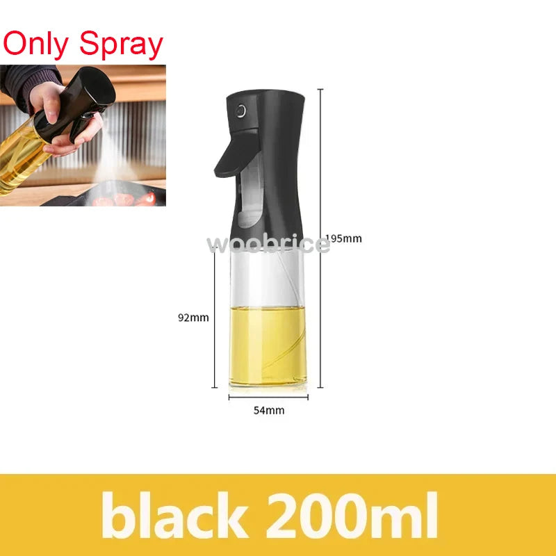 Plastic Spray Oil Sprayer Bottle Spray Oil Dispenser Oil Jar Cruet BBQ Kitchen Baking Roasting Picnic Kitchen Tool